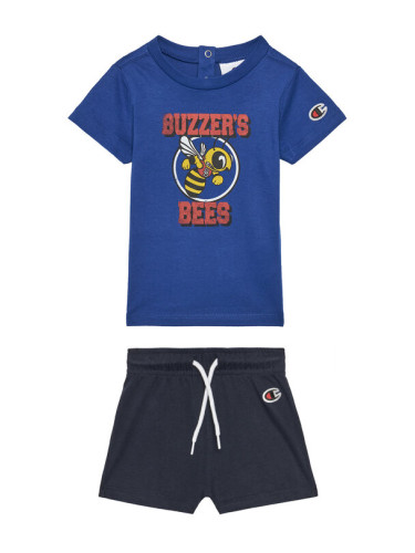 Champion Комплект тишърт и панталонки 307013 Цветен Regular Fit