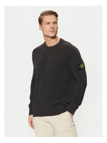 Stone Island Пуловер 8115545B4 Сив Regular Fit