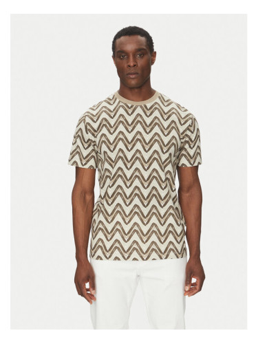 Liu Jo Тишърт QA5161 J7734 Кафяв Regular Fit