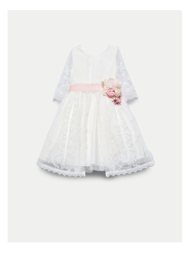 Abel & Lula Елегантна рокля 5041 Екрю Regular Fit