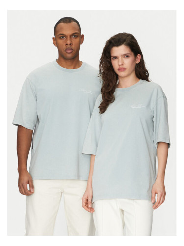 Filling Pieces Тишърт Unisex Pinky Promise 7449983 Зелен Regular Fit