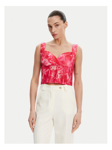 Fracomina топ FR25ST2024W775U6 Розов Slim Fit