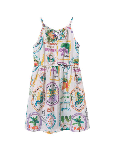 Mayoral Лятна рокля 6986 Цветен Regular Fit
