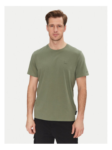 Moose Knuckles Тишърт Duluth M15MT759 Зелен Regular Fit