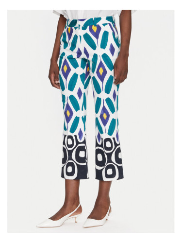 Luisa Spagnoli Текстилни панталони Asterisco 542057 Син Regular Fit