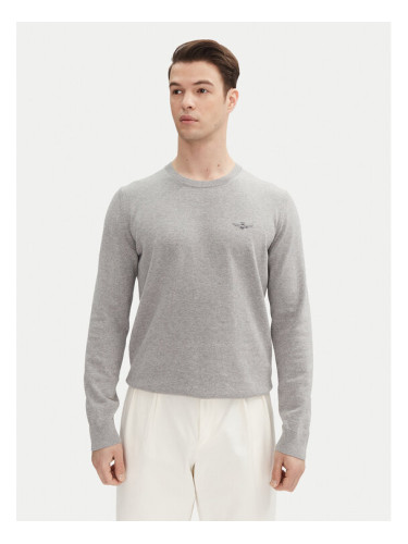 Aeronautica Militare Пуловер 251MA1502L506 Сив Regular Fit