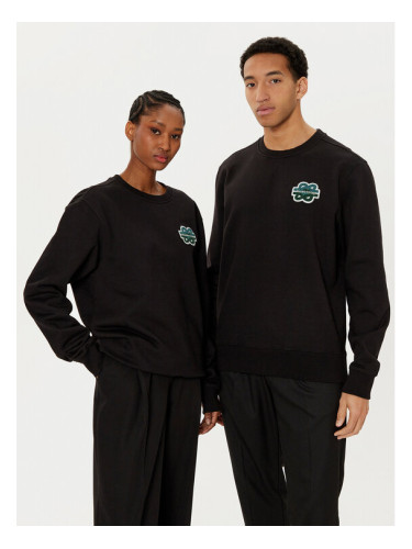 Filling Pieces Суитшърт Unisex Gowtu 7453392 Черен Regular Fit