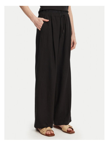 Marella Текстилни панталони Fred 2513131085 Черен Wide Leg