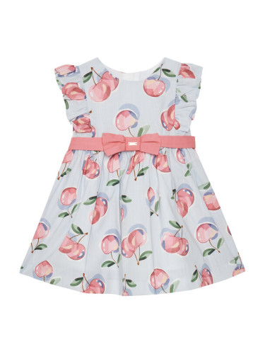 Mayoral Лятна рокля 1914 Светлосиньо Regular Fit