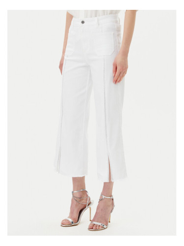 Joseph Ribkoff Панталони тип кюлоти 251901 Бял Regular Fit