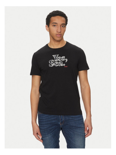 Liu Jo Тишърт QA5190 J4924 Черен Regular Fit