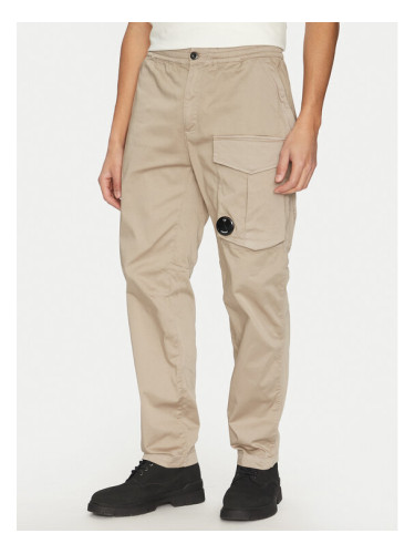 C.P. Company Текстилни панталони 18CMPA169A005694G Бежов Relaxed Fit