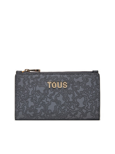 Портфейл TOUS Kaos Mini Lines 2002183547 Сив