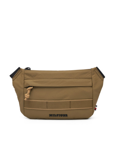 Чанта за кръст Tommy Hilfiger Th Colour Bumbag AM0AM13220 Каки