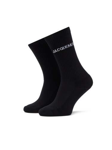 Дълги чорапи JACQUEMUS 21H213AC003-5000 Черен