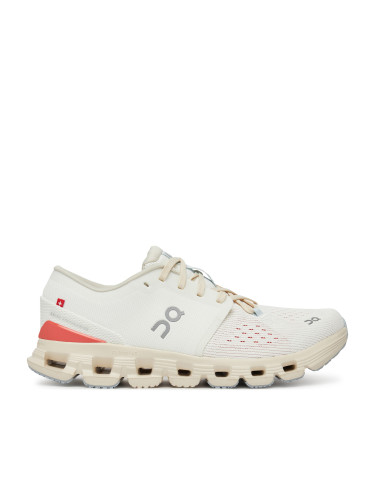 Маратонки за бягане On Cloud X 4 3WE30073297 Сив