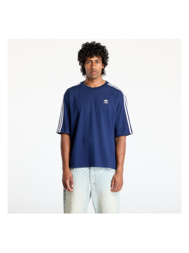 Тениска adidas Adicolor Oversized T-Shirt Night Indigo S