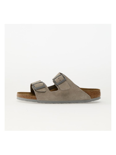 Birkenstock Arizona Suede Leather Stone Coin 36