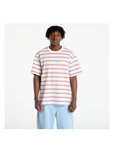 Тениска Dickies Lewistown Stripe Short Sleeve Tee Egret XXL
