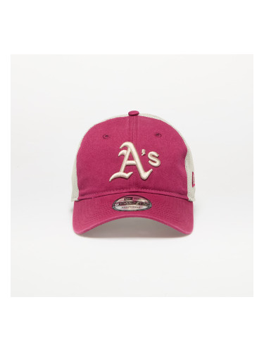 Шапка New Era MLB Oakland Athletics 920 Trucker Washed Chj/ Stone Universal