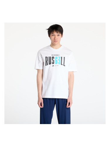 Тениска adidas x Mercedes AMG Petronas Formula One Team George Russell Tee White S