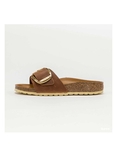 Birkenstock Madrid Big Buckle LEOI Cognac HEX 5