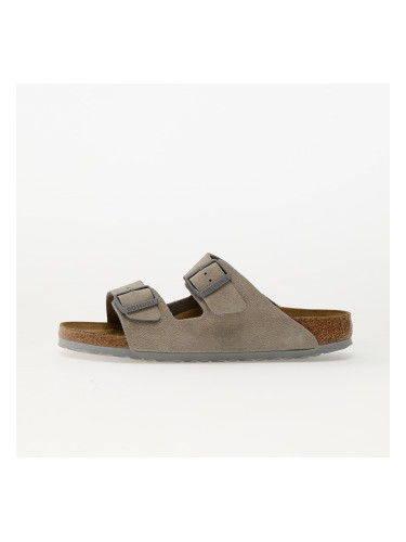 Birkenstock Arizona Suede Leather Stone Coin 36