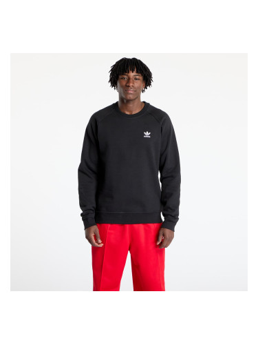 Суитшърт adidas Trefoil Essentials Crew Sweatshirt Black S