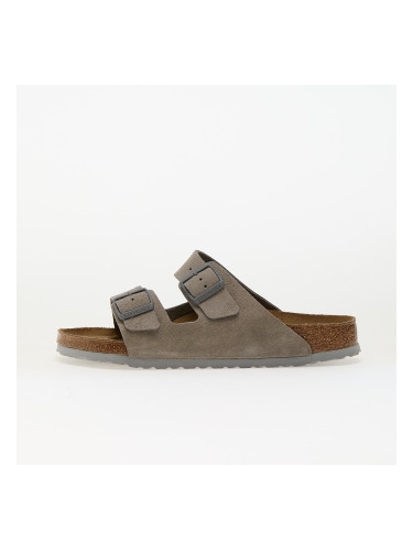 Обувки Birkenstock Arizona Suede Leather Stone Coin 46