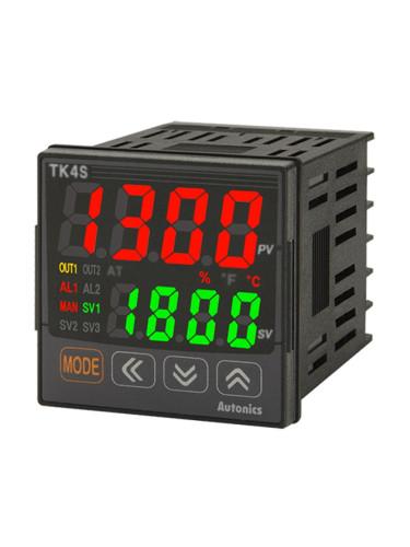 Термоконтролер TK4S-14CC,  100~240VAC,  0.1~999.9°C,  Cu100, Cu50, Pt100, Pt50, B, C, E, G, J, K, L, N,R,  токов