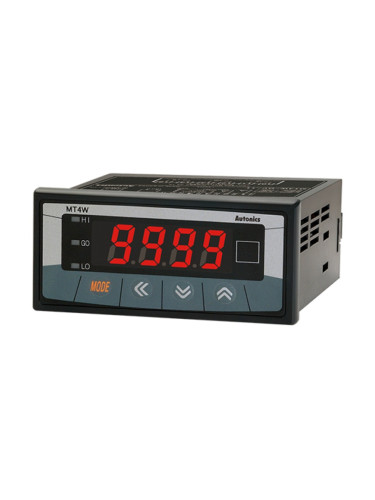 Модул измервателен за AC ток, MT4W-AA-4N, панелен монтаж, 0~5А, 100~240VAC, AUTONICS