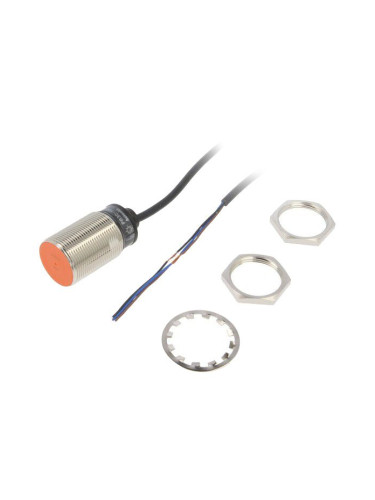 Индуктивен датчик PR30-10DP, 10~30VDC, PNP, NO, 10mm, M30x58mm, екраниран