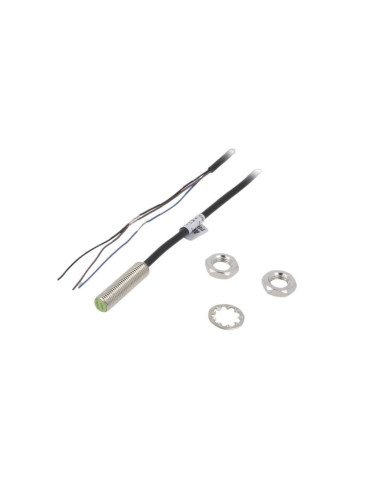 Индуктивен датчик PR08-1.5DN, 10~30VDC, NPN, NO, 1.5mm, M8x30mm, екраниран