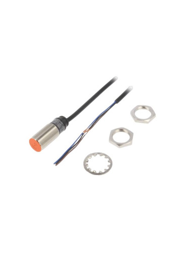 Индуктивен датчик PR18-5DP, 10~30VDC, PNP, NO, 5mm, M18x30mm, екраниран