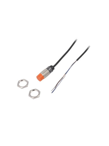 Индуктивен датчик PR18-8DP, 10~30VDC, PNP, NO, 8mm, M18x30mm, екраниран