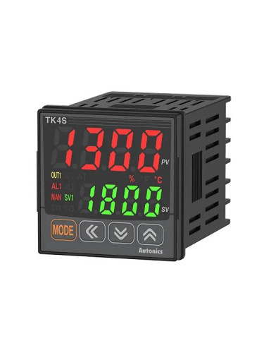 Термоконтролер, SSR+ аламрма, 24VAC, панелен, TK4S-24RR, -1999~9999°C