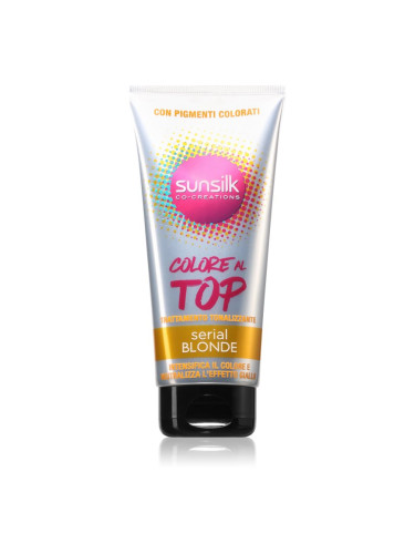 Sunsilk Top Colour интензивна грижа неутрализиращ жълтеникавите оттенъци Serial Blonde 180 мл.