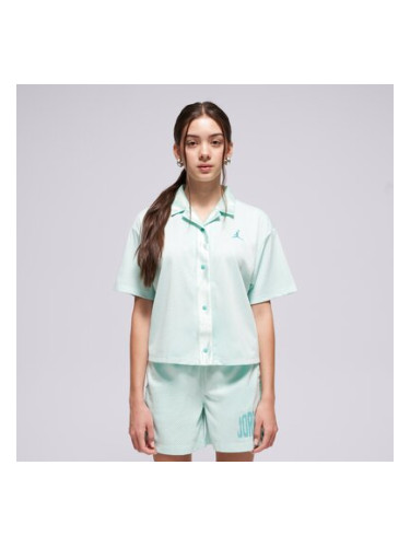 Jordan Риза Jdg Jm Training Mesh Camp Топ Girl детски Дрехи Jordan 45D980-U4A Зелен