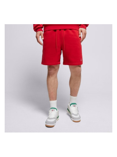 Jordan Шорти M J Brkln Flc Short мъжки Дрехи Къси панталони FV7285-687 Червен