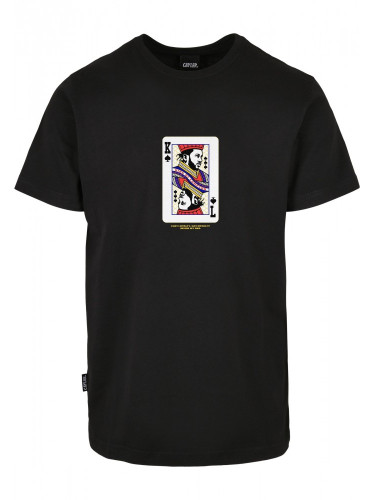 Мъжка тениска в черно C&S WL Compton Card