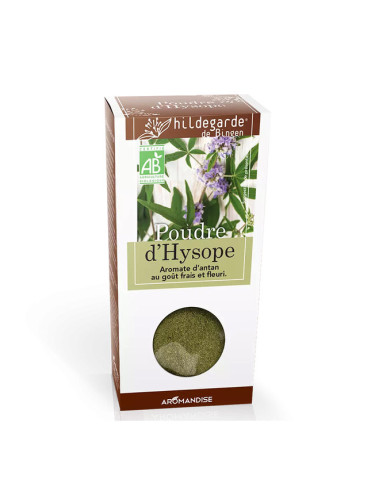 Исоп на прах за подправяне на ястия, месо и дресинги, 25 g