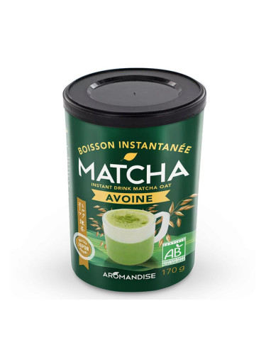 Матча и овес - тонизираща напитка, 170 g, прах