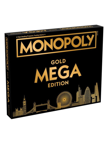  Настолна игра Monopoly - Mega Gold Edition