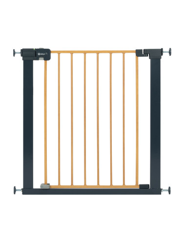 Универсална метална преграда за врата - ефект дърво Safety 1st