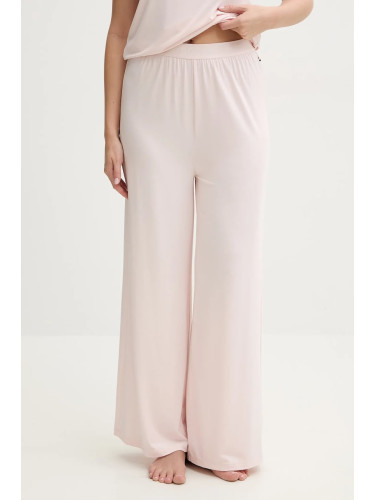 Долнище на пижама BOSS дамско в розово 50535703