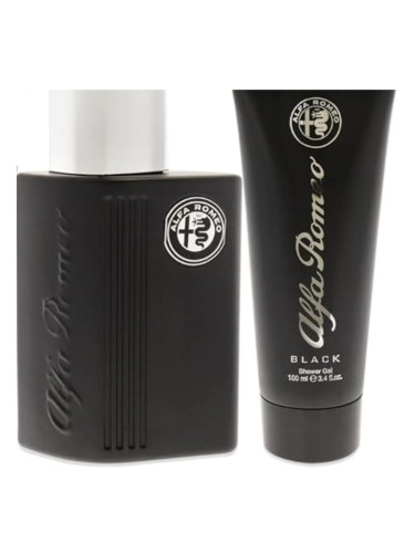 Alfa Romeo Black Комплект за мъже EDT Тоалетна вода 125 ml Душ гел 90 ml /2021