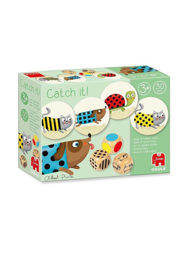 Дървена игра за бързина и наблюдателност Goula - Животни