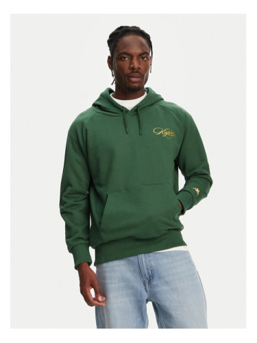 Kappa Суитшърт Nilufer 341T54W Зелен Regular Fit