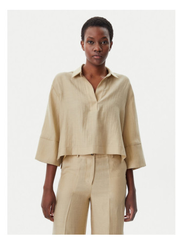 KAOS Блуза RP1MR064 Бежов Regular Fit