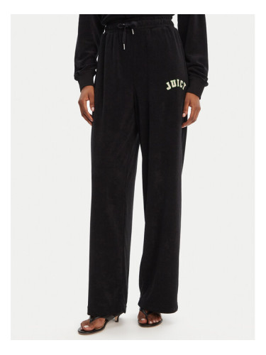Juicy Couture Долнище анцуг Regan JCWBJ125335 Черен Wide Leg
